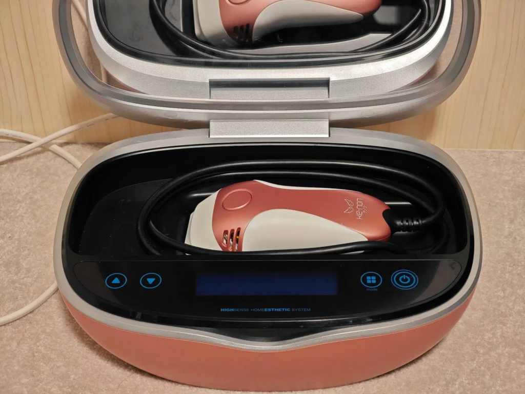 圧倒的なハイパワーと照射回数で剛毛からVIOまで対応する家庭用光美容器 ケノン 最新バージョン